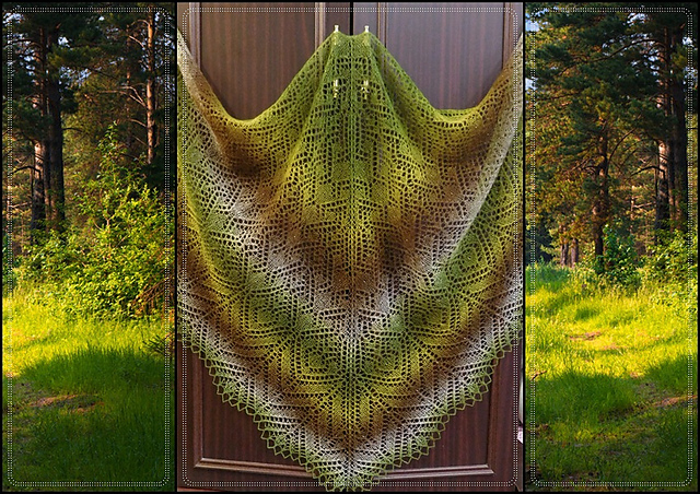Visiting a Fairy Tale Shawl