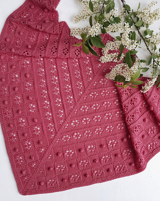 Cherries Shawl