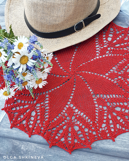 Lace Lily Doily