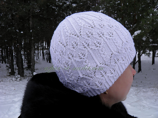 Snowy crown Hat