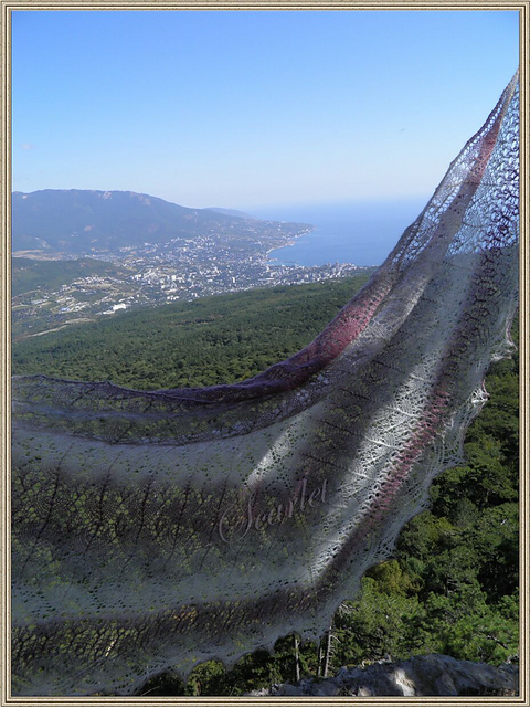 Shawl "Wind of Change"/Шаль "Ветер перемен"