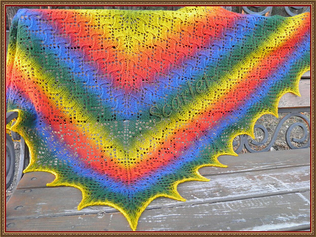 Сolors of summer Shawl