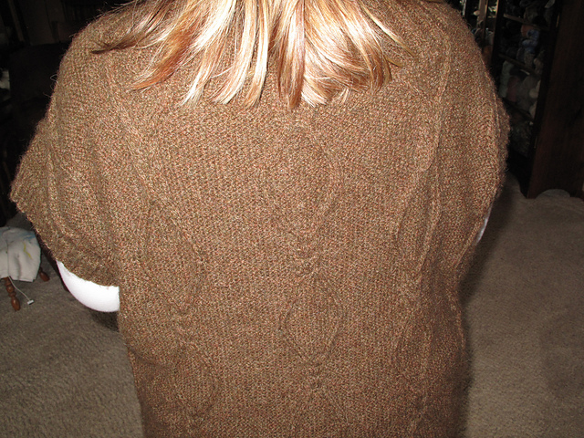 Cabled Vest