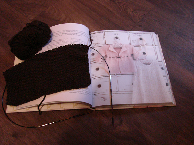 Garter Stitch Matinee Jacket