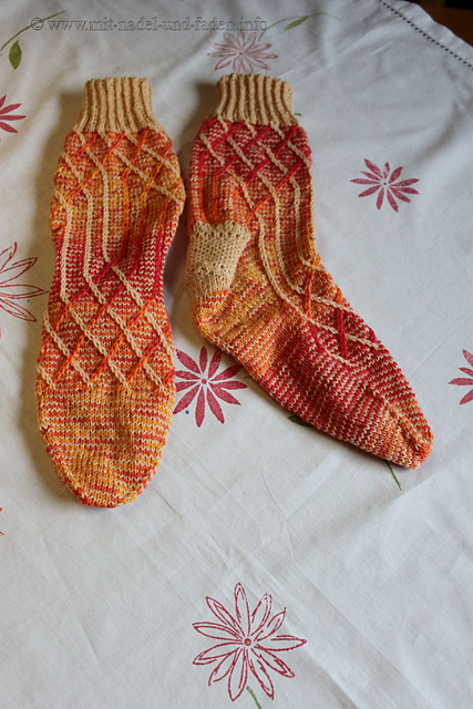 Slippery Slope Socks