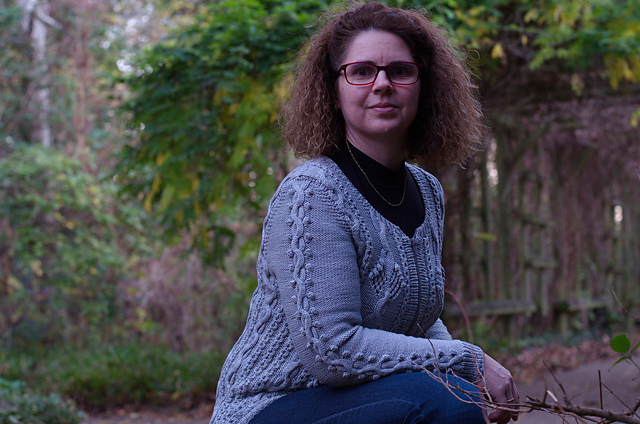 Teststrick Cardigan Magda