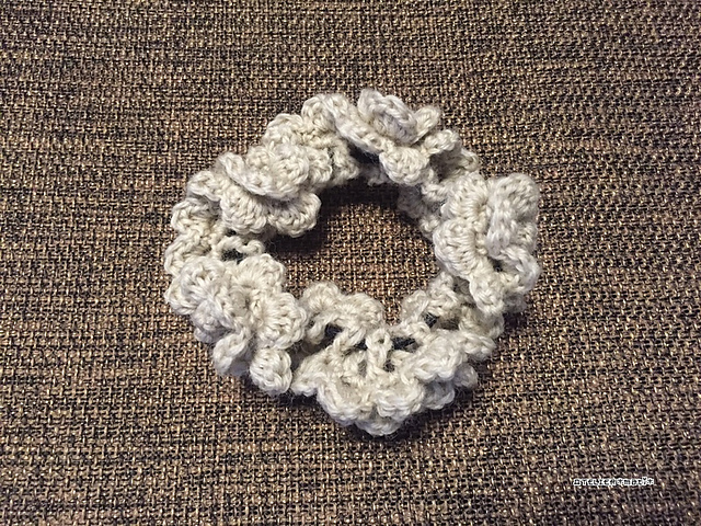 Tiny Petals Hair Scrunchie