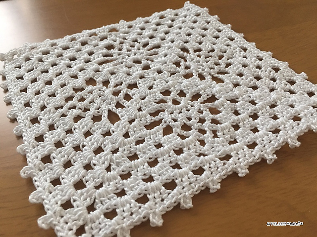 Pineapple GrannySquare Doily