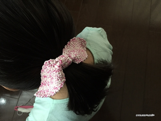 Ribbon hair elastic
