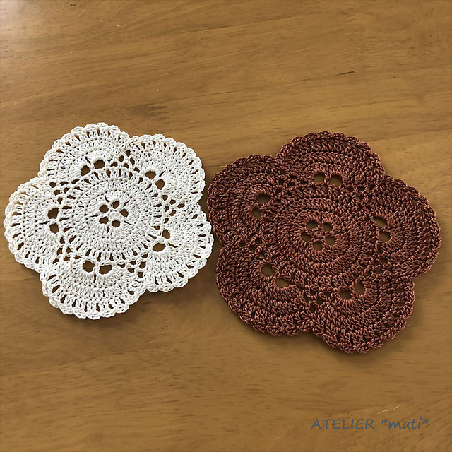 5 Petal Virus Doily