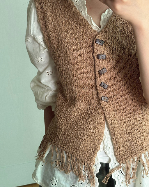 Boho Rope Vest