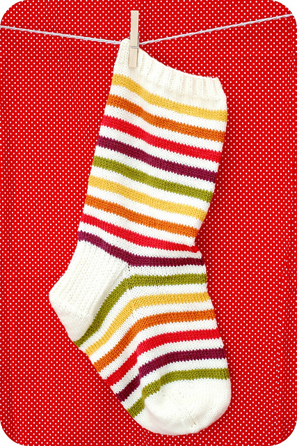 Striped Stocking