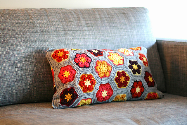 African Flower Hexagon