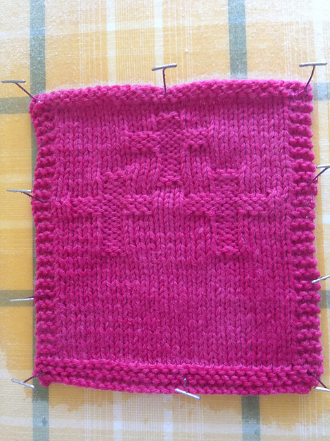 Prayer Cross Blanket Square