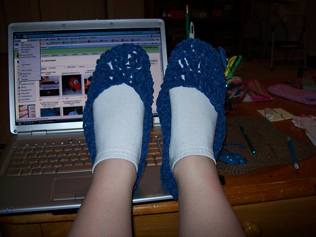 Basic Crochet Slippers