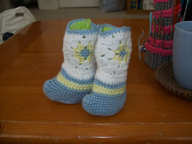 Grandma Jean's Cowboy Booties