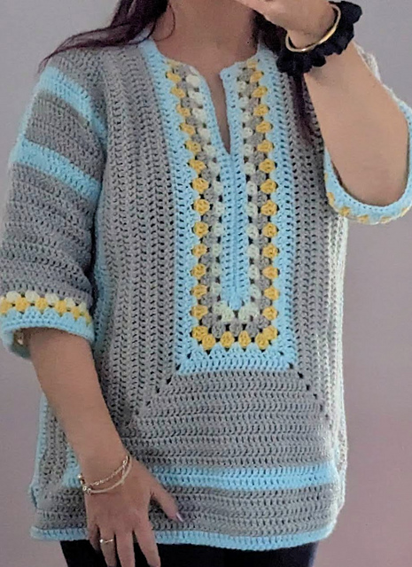 Boho Crochet Top