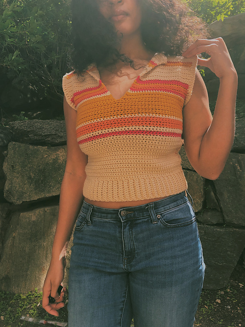 Sunset Summer Top