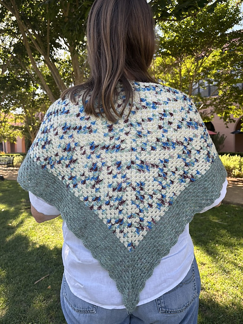 The Beach Cottage Shawl
