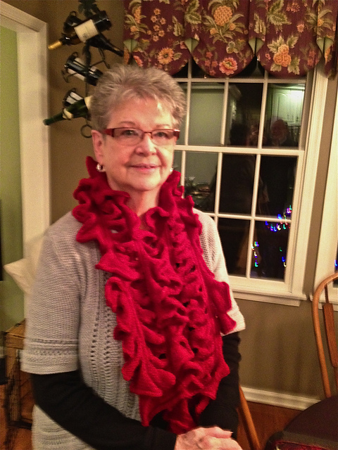 Wrapped in Ruffles Scarf
