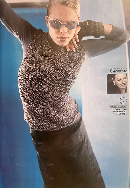 Pull sans manches #340-T0-15