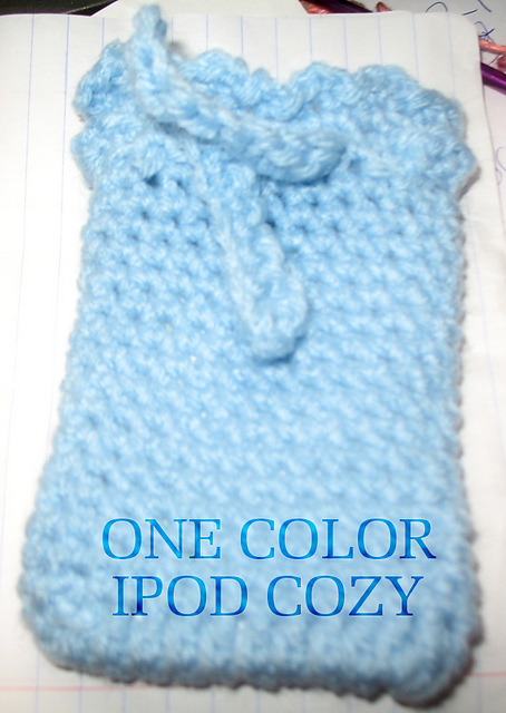 One Color iPod Cozy