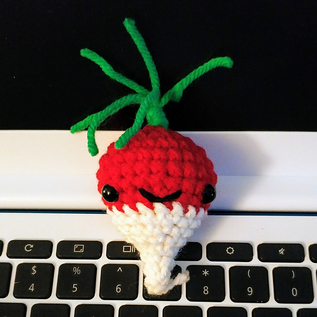 radish amigurumi