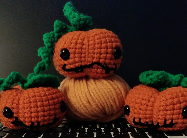 pumpkin amigurumi
