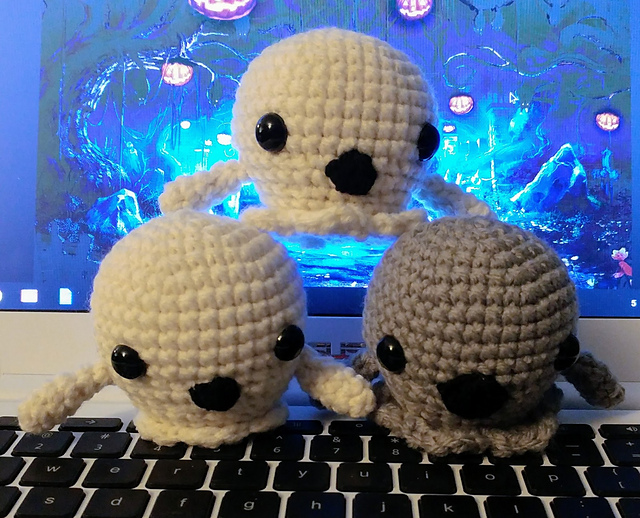 ghost amigurumi