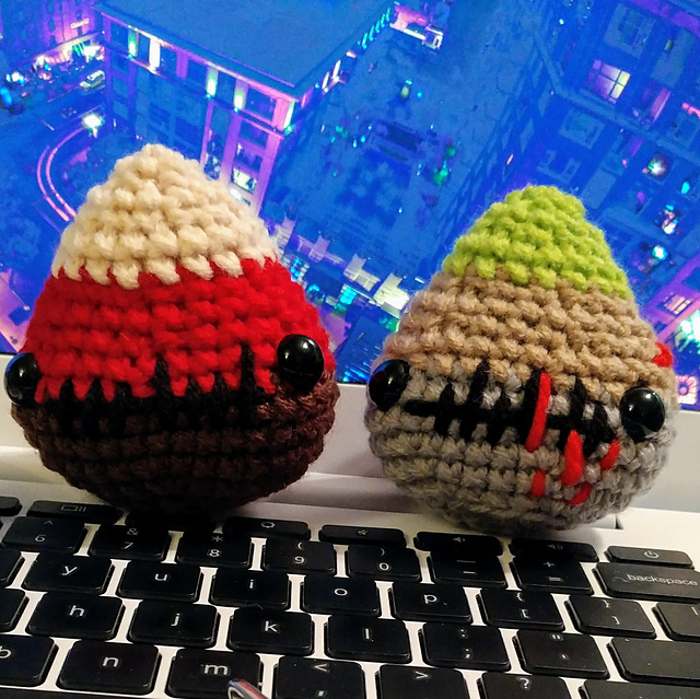amigurumi candy corn