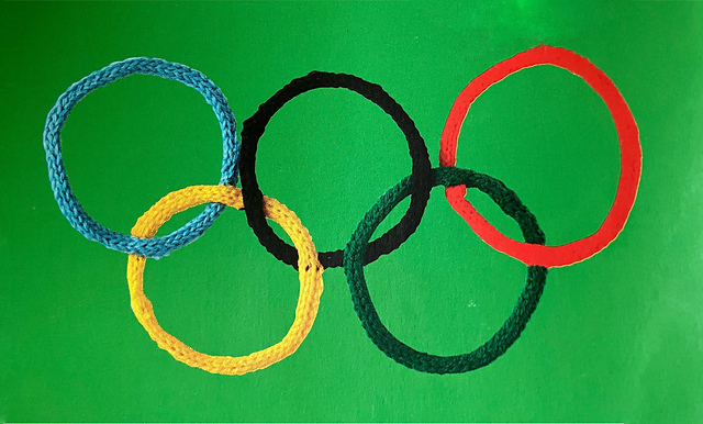 Knitlympic Rings