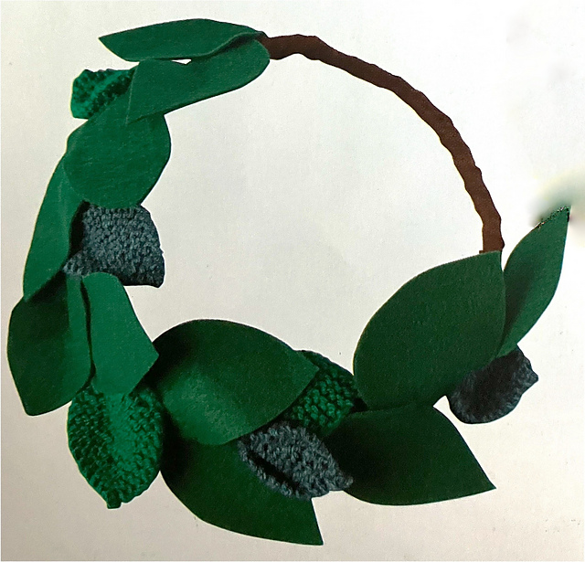 Knitlympic Wreath