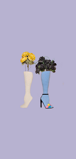 Quirky Leg Vase