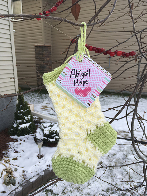 Crochet Stocking for Chloe