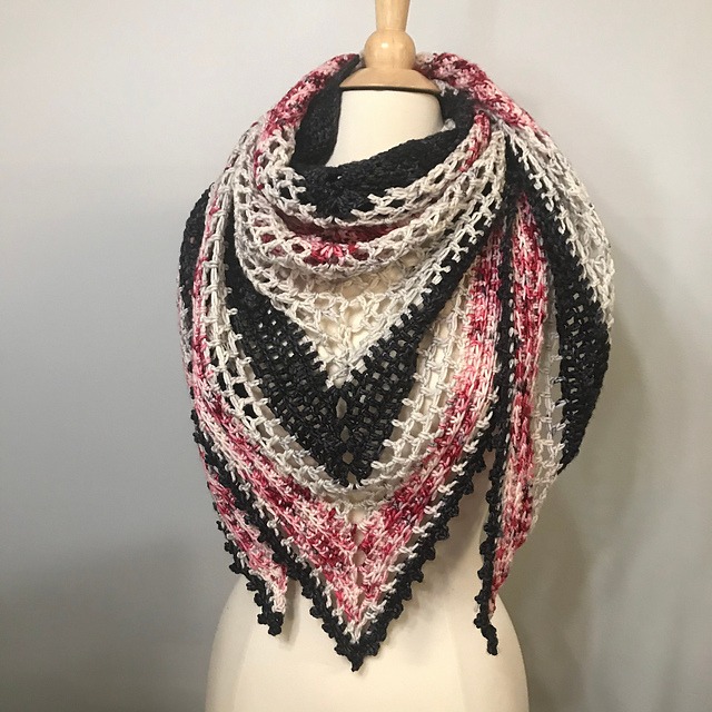 Inspiration Wharf Crochet Shawl