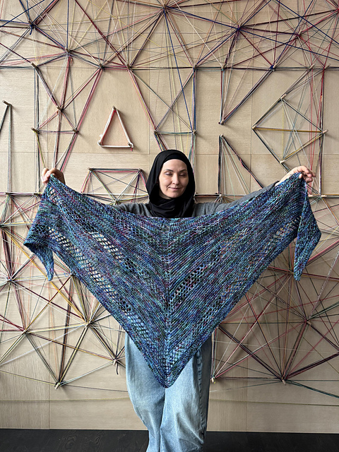 Sanctuary Revisited Knit Shawl
