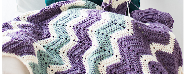 Classic Ripple Baby Blanket