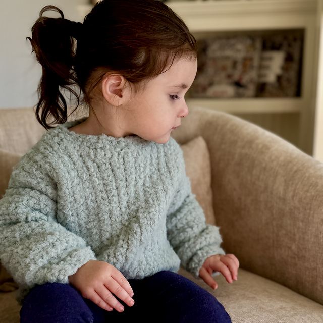 Fluffy Baby Sweater