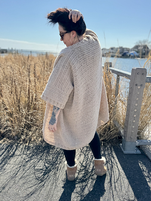 Ravelry: Biltmore Blanket Cardigan pattern by Erica Jackofsky