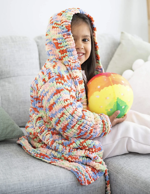 My Favorite Cozy Hooded Robe