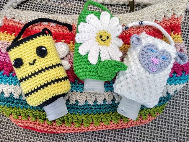 Clover Meadow Sanitizer Cozies