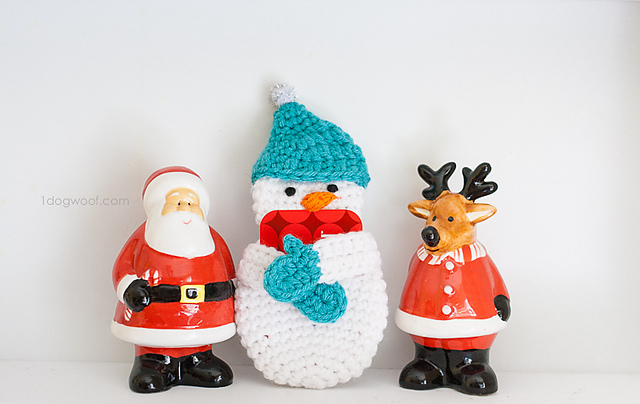 Snowman Gift Card Holder