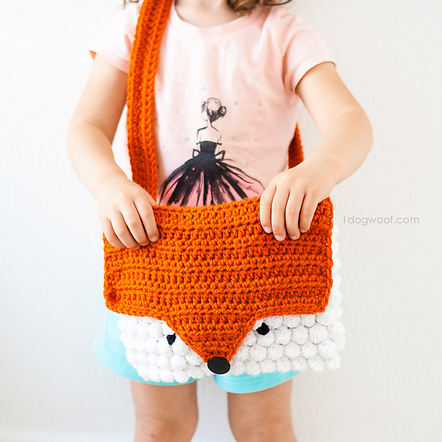 Orange You a Cute Fox Purse