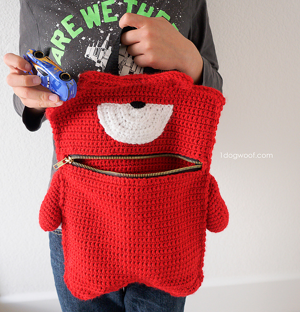 Kelvin Monster Zip Pouch