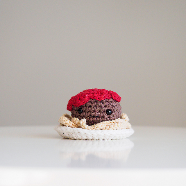 Amigurumi Spaghetti & Meatballs