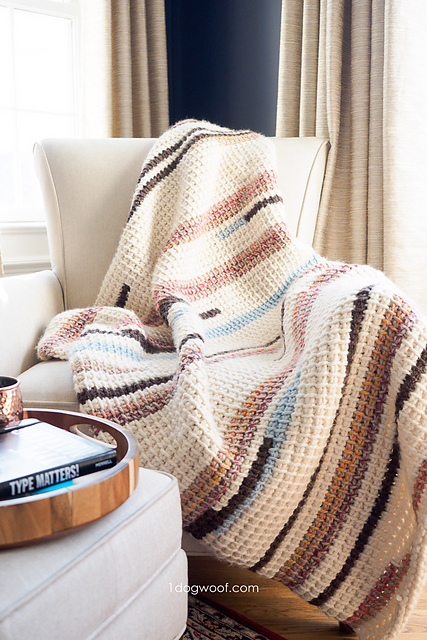Sunset Stripes Blanket