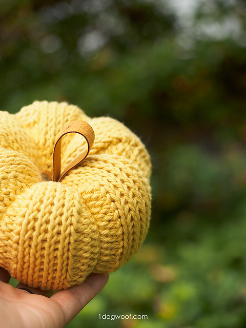 Tunisian Chubby Pumpkin
