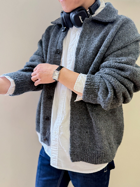 Jack Collar Cardigan For Man