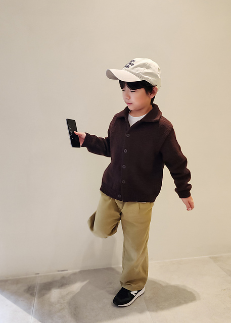 Jack Collar Cardigan For Kids