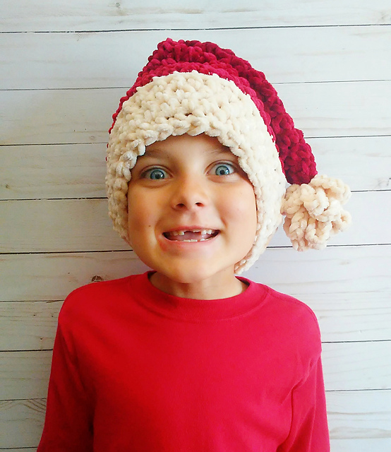 Velvet Santa Hat
